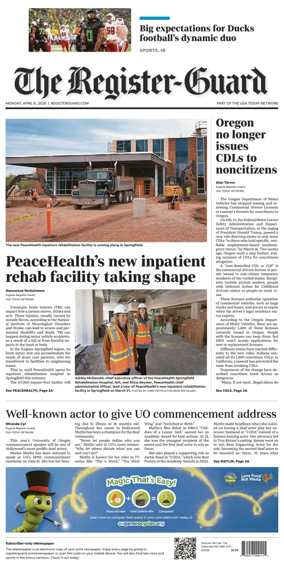 Cover of The Register-Guard