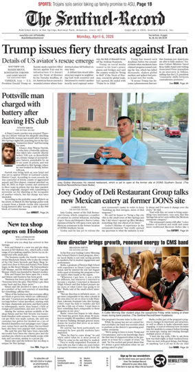 Cover of The Sentinel-Record