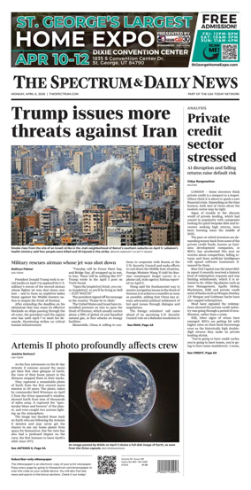 Cover of The Spectrum & Daily News