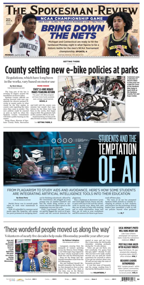 Cover of The Spokesman-Review (Spokane)