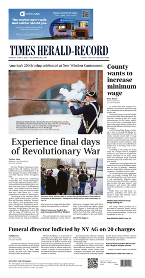 Cover of Times Herald-Record