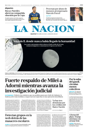 Cover of La Nacion
