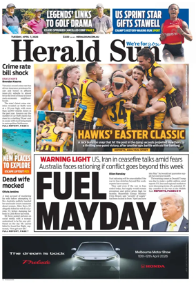 Cover of Herald Sun