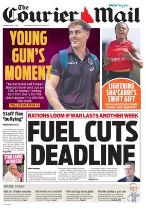 Cover of The Courier-Mail