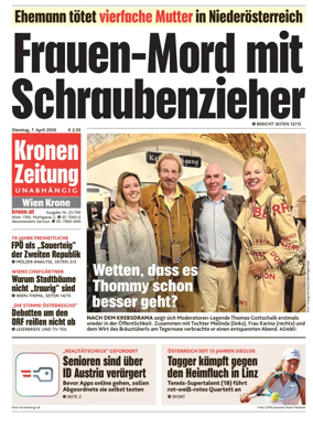 Cover of Kronen Zeitung