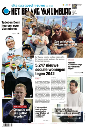 Cover of Het Belang van Limburg