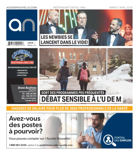 Cover of Acadie Nouvelle