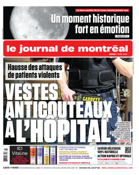 Cover of Le Journal de Montreal