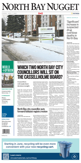 Cover of North Bay Nugget