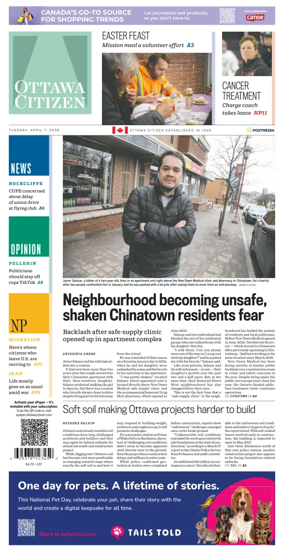 Cover of Ottawa Citizen