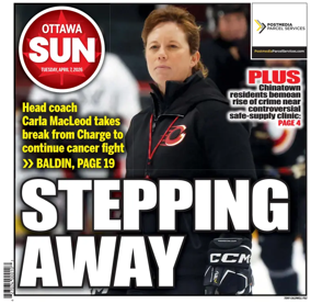 Cover of Ottawa Sun