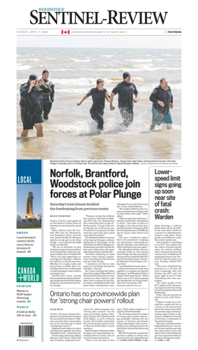 Cover of Sentinel-Review (Woodstock)