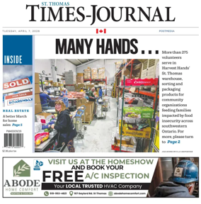Cover of St. Thomas Times-Journal