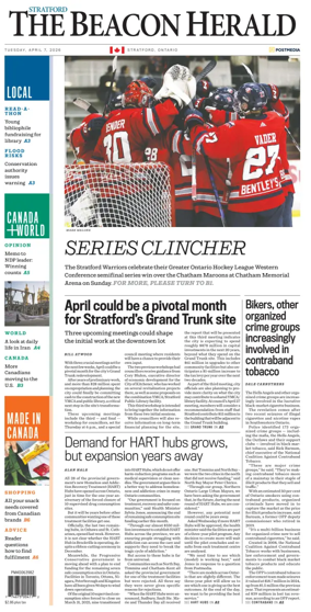 Cover of The Beacon Herald