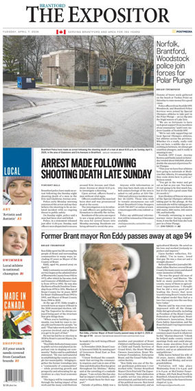 Cover of The Expositor (Brantford)