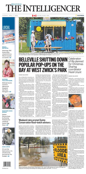 Cover of The Intelligencer (Belleville)