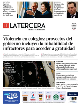 Cover of La Tercera