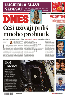 Cover of Dnes Prague Edition