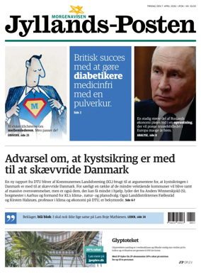 Cover of Jyllands-Posten