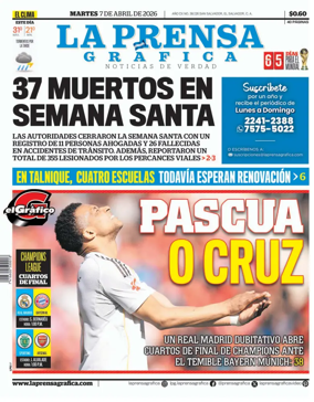 Cover of La Prensa Grafica