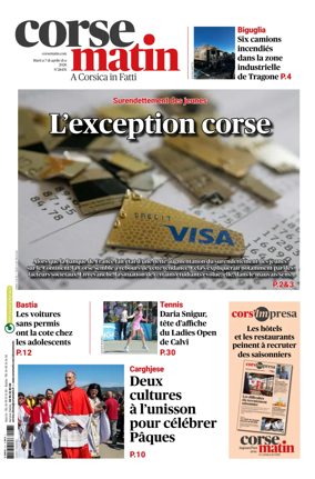 Cover of Corse Matin