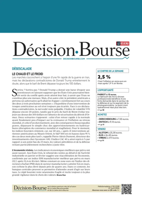 Cover of Decision Bourse