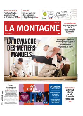 Cover of La Montagne (Moulins)