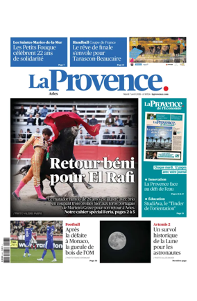 Cover of La Provence Arles