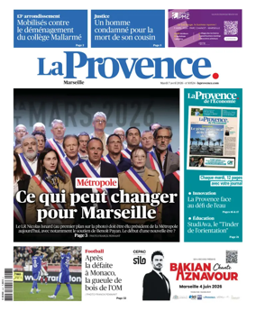 Cover of La Provence Marseille