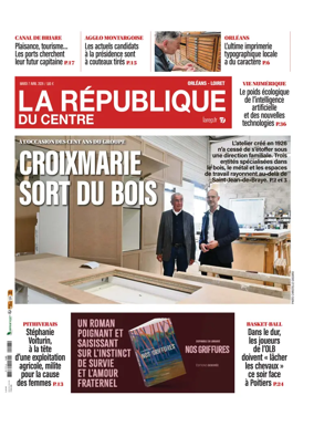 Cover of La Republique du Centre (Orleans - Loiret))