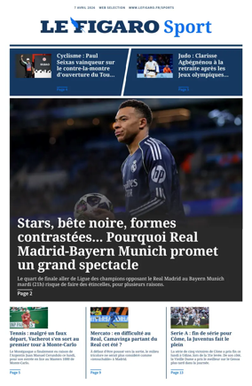Cover of Le Figaro Sport
