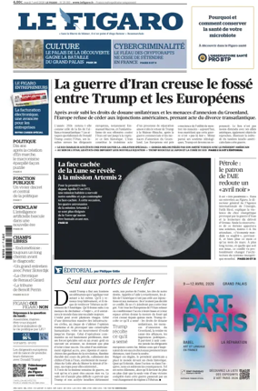 Cover of Le Figaro