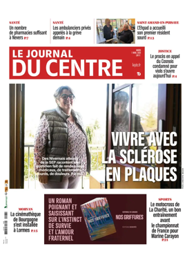 Cover of Le Journal du Centre