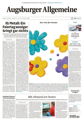 Cover of Augsburger Allgemeine (Ausgabe Stadt)