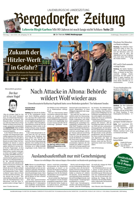 Cover of Bergedorfer Zeitung