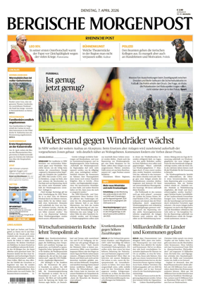 Cover of Bergische Morgenpost Wermelskirchen/Huckeswagen/Radevormwald
