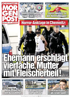 Cover of Chemnitzer Morgenpost
