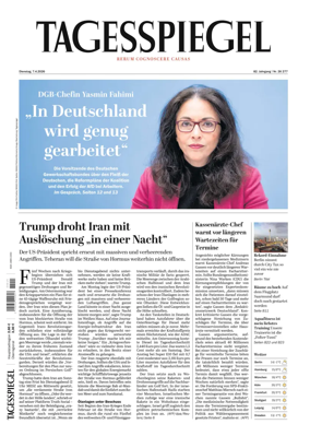 Cover of Der Tagesspiegel