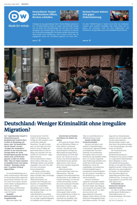 Cover of Deutsche Welle (German edition)