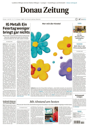 Cover of Donau Zeitung