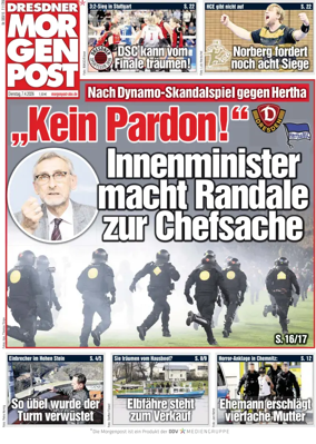 Cover of Dresdner Morgenpost