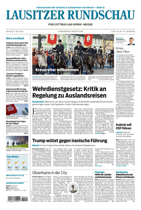Cover of Lausitzer Rundschau