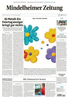 Cover of Mindelheimer Zeitung