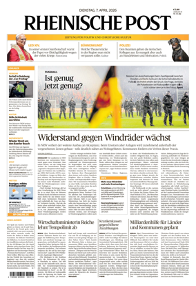 Cover of Rheinische Post Duisburg