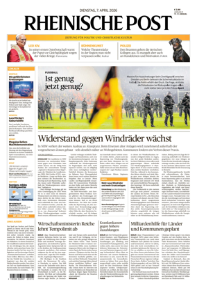 Cover of Rheinische Post Krefeld Kempen