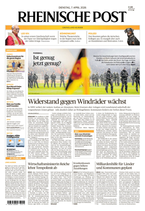 Cover of Rheinische Post Viersen