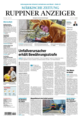 Cover of Ruppiner Anzeiger