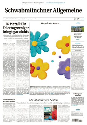 Cover of Schwabmunchner Allgemeine