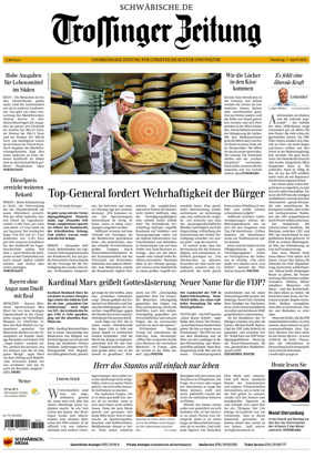 Cover of Trossinger Zeitung
