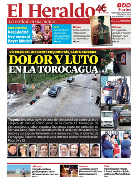 Cover of Diario El Heraldo